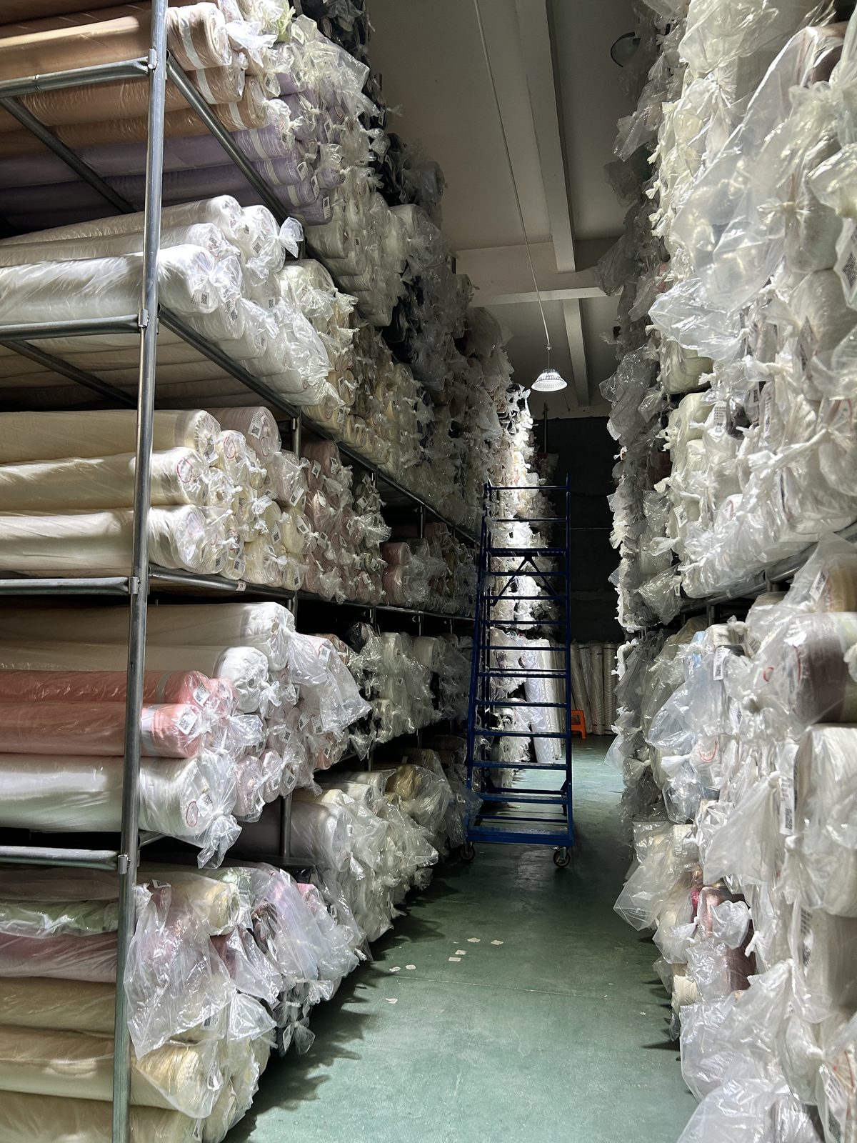 Finished fabric rolls