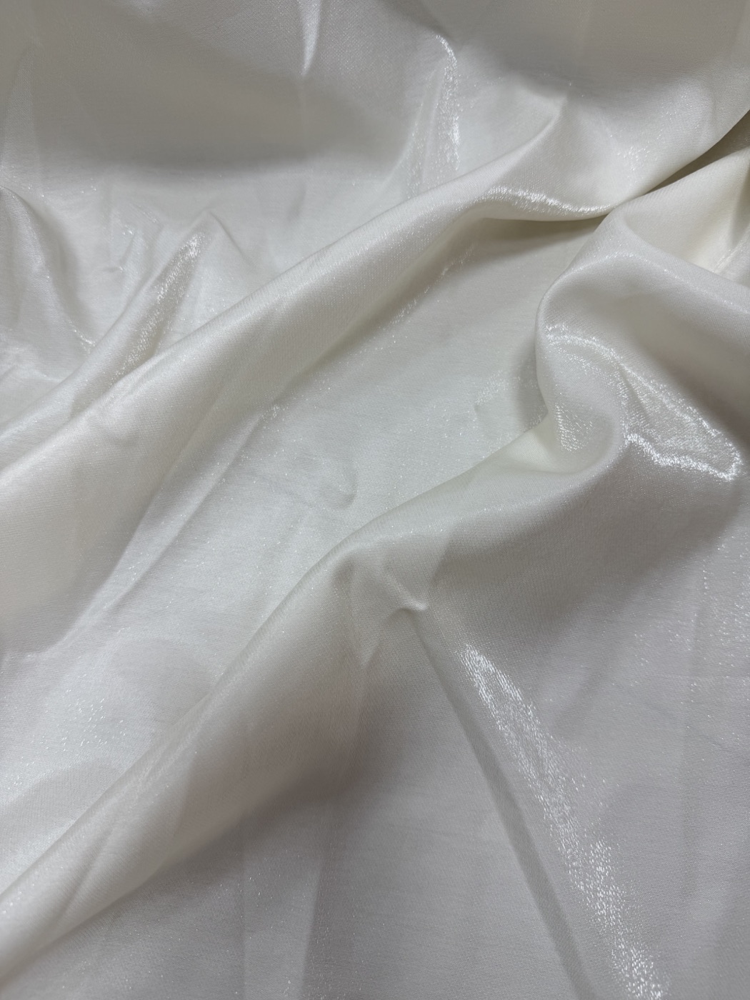 Viscose-Polyester Satin fabric view 1