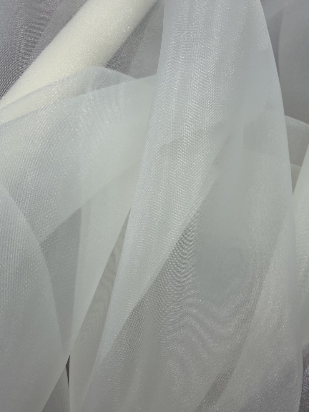 2020 Lustrous Organza fabric view 1