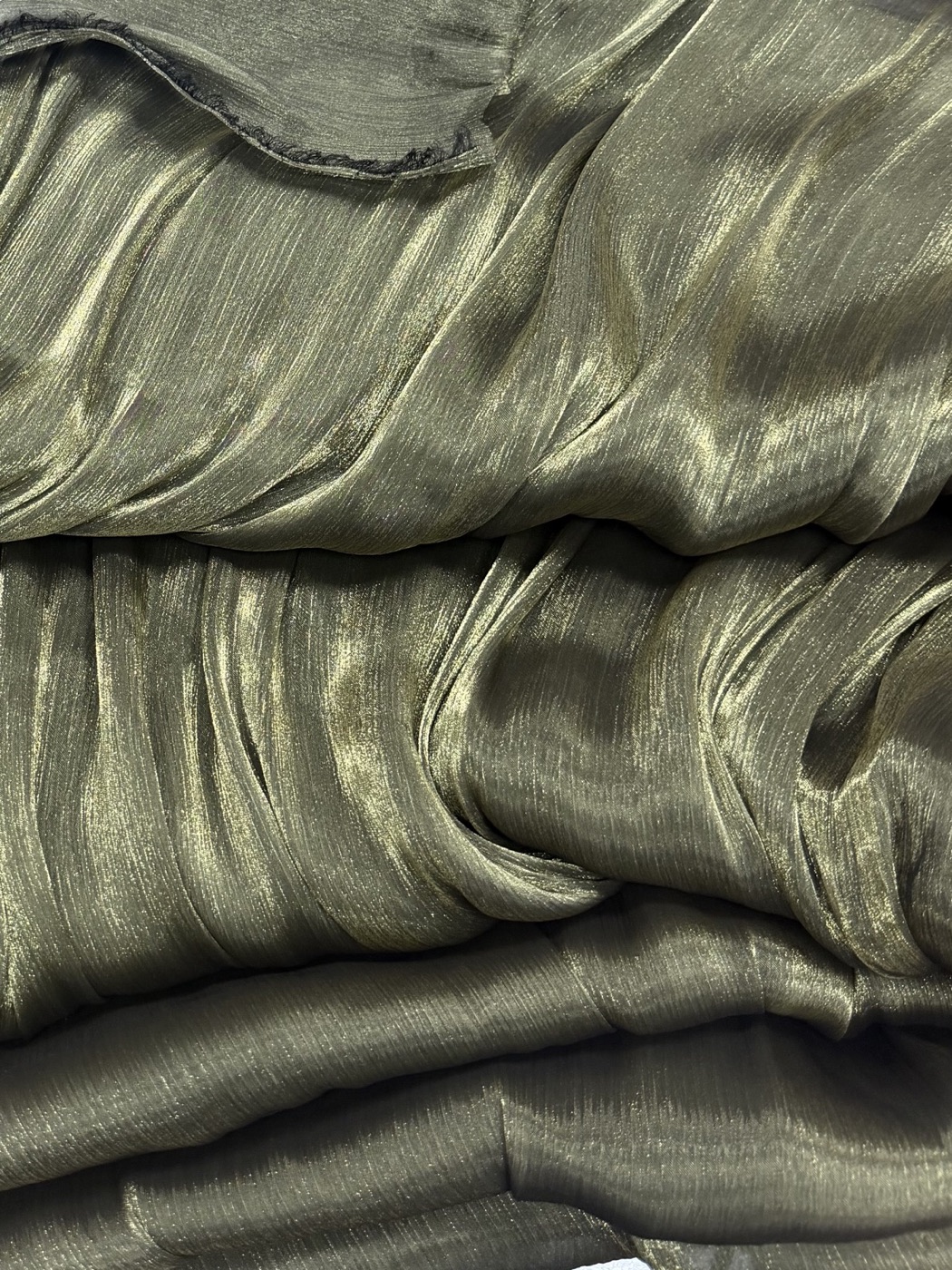 Two-Tone Yoryu Crepe fabric view 1