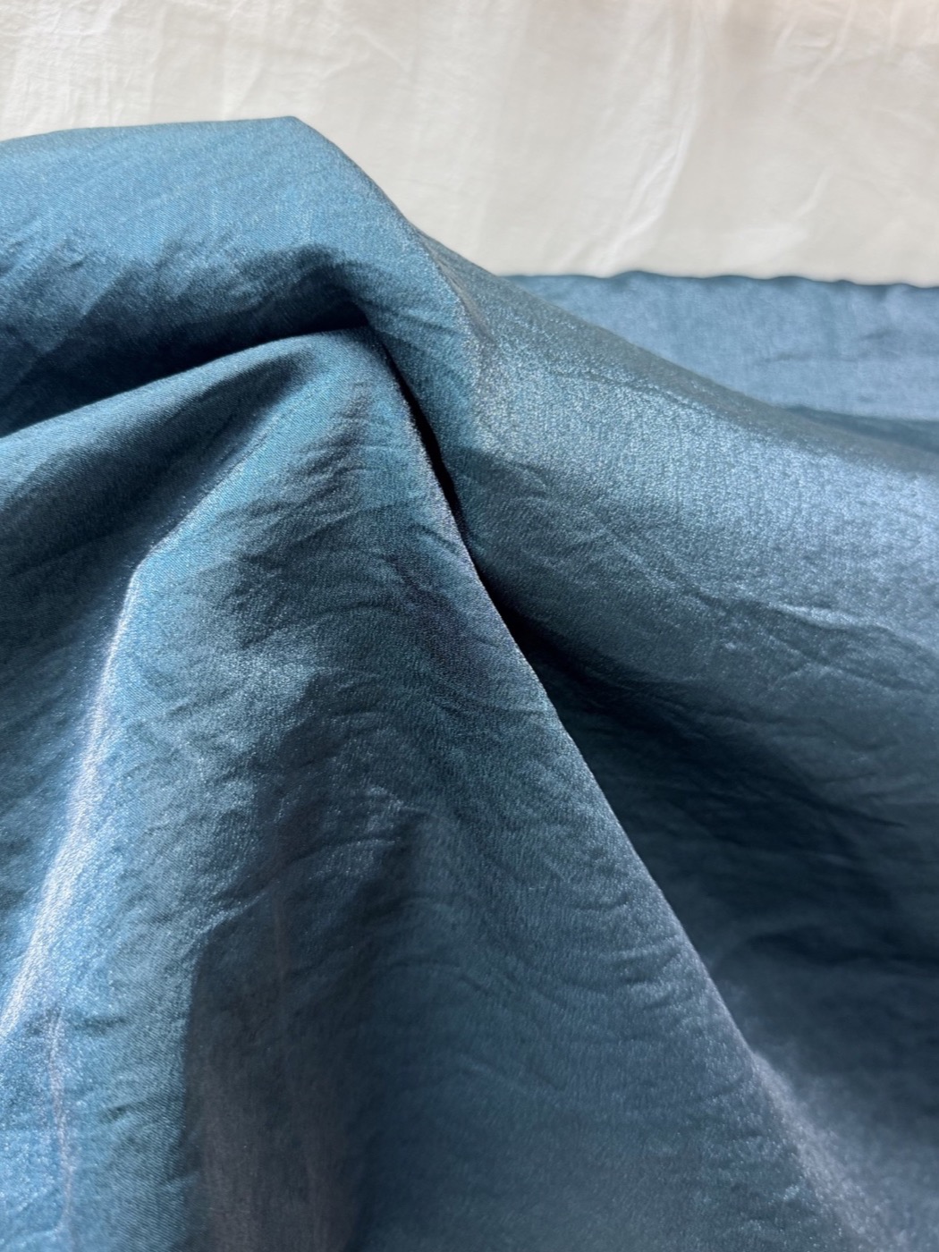 Stretch Nylon-Polyester Satin fabric view 1