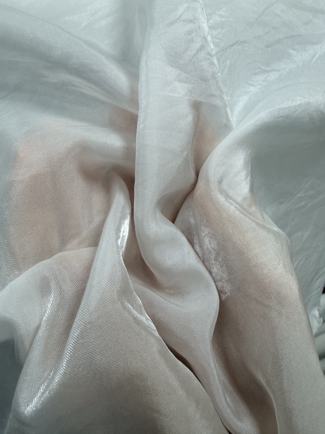 Lustrous Nylon-Polyester Twill Organza A-1073 product photograph