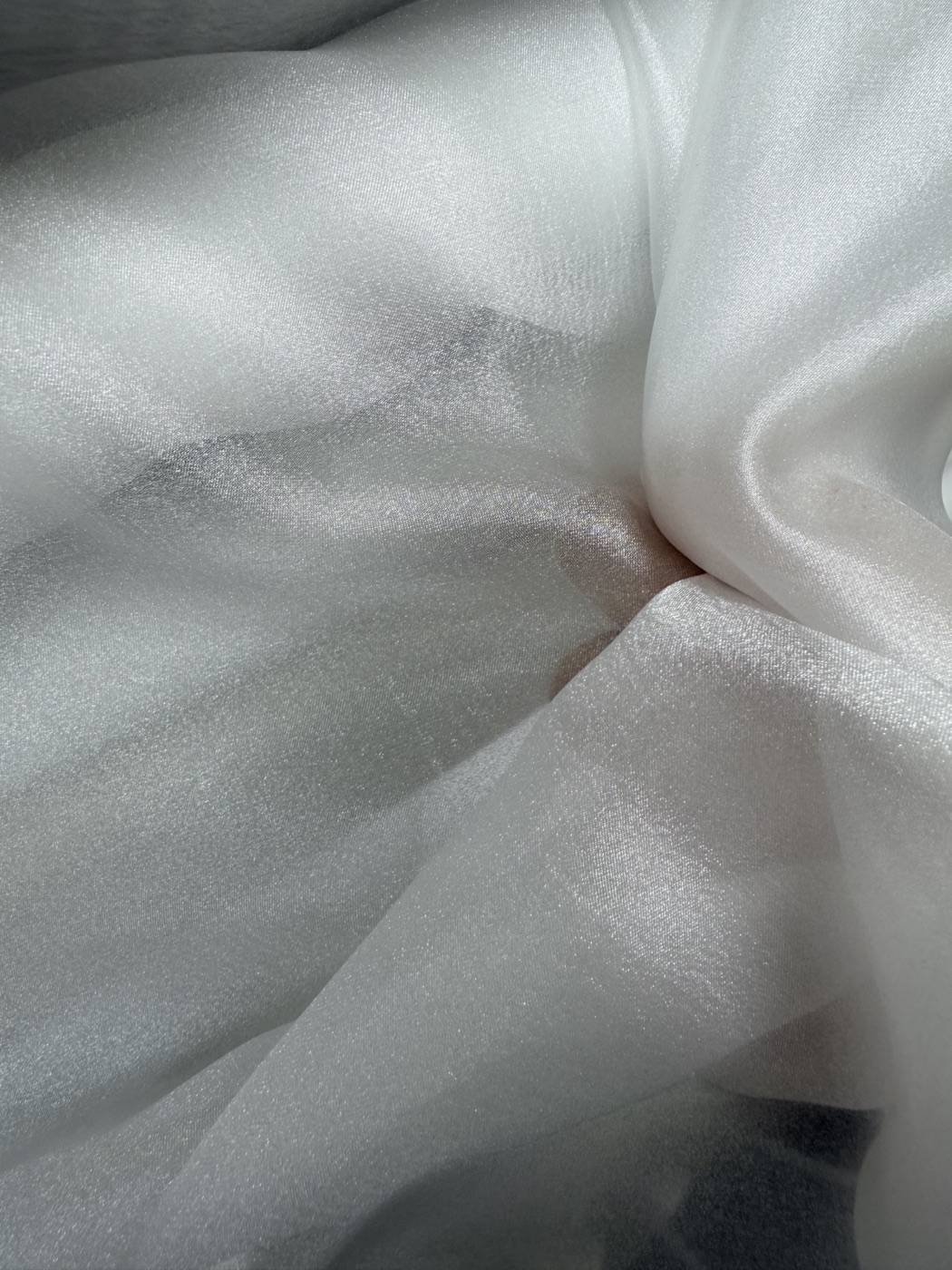 Fine Lustrous Organza fabric view 1
