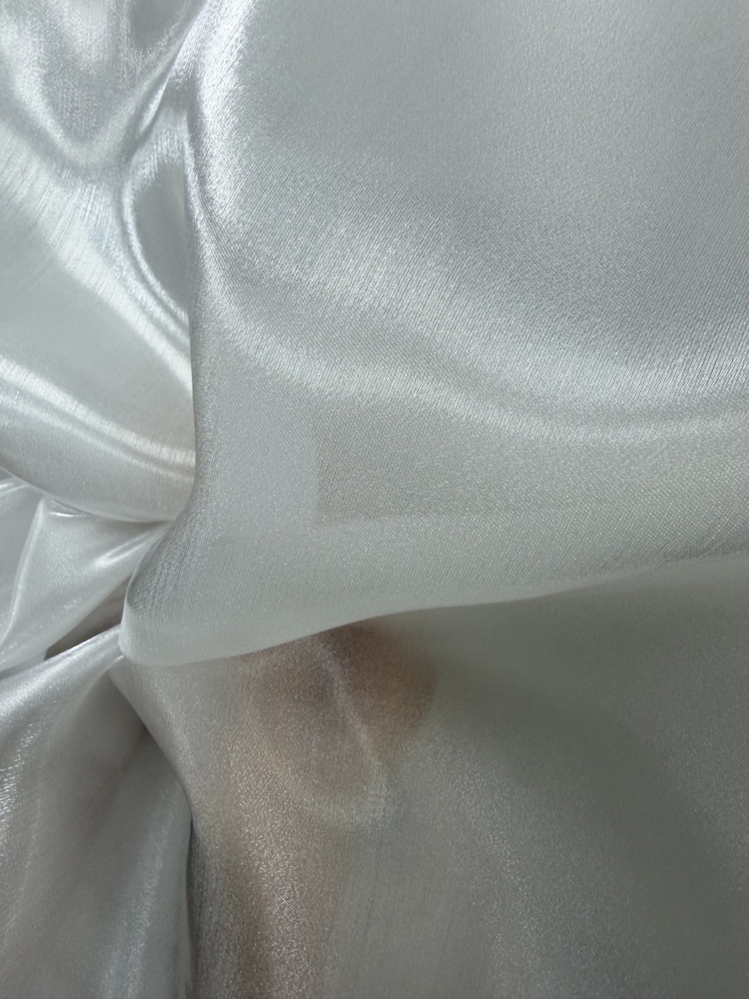 High-Lustre Satin Organza fabric view 1