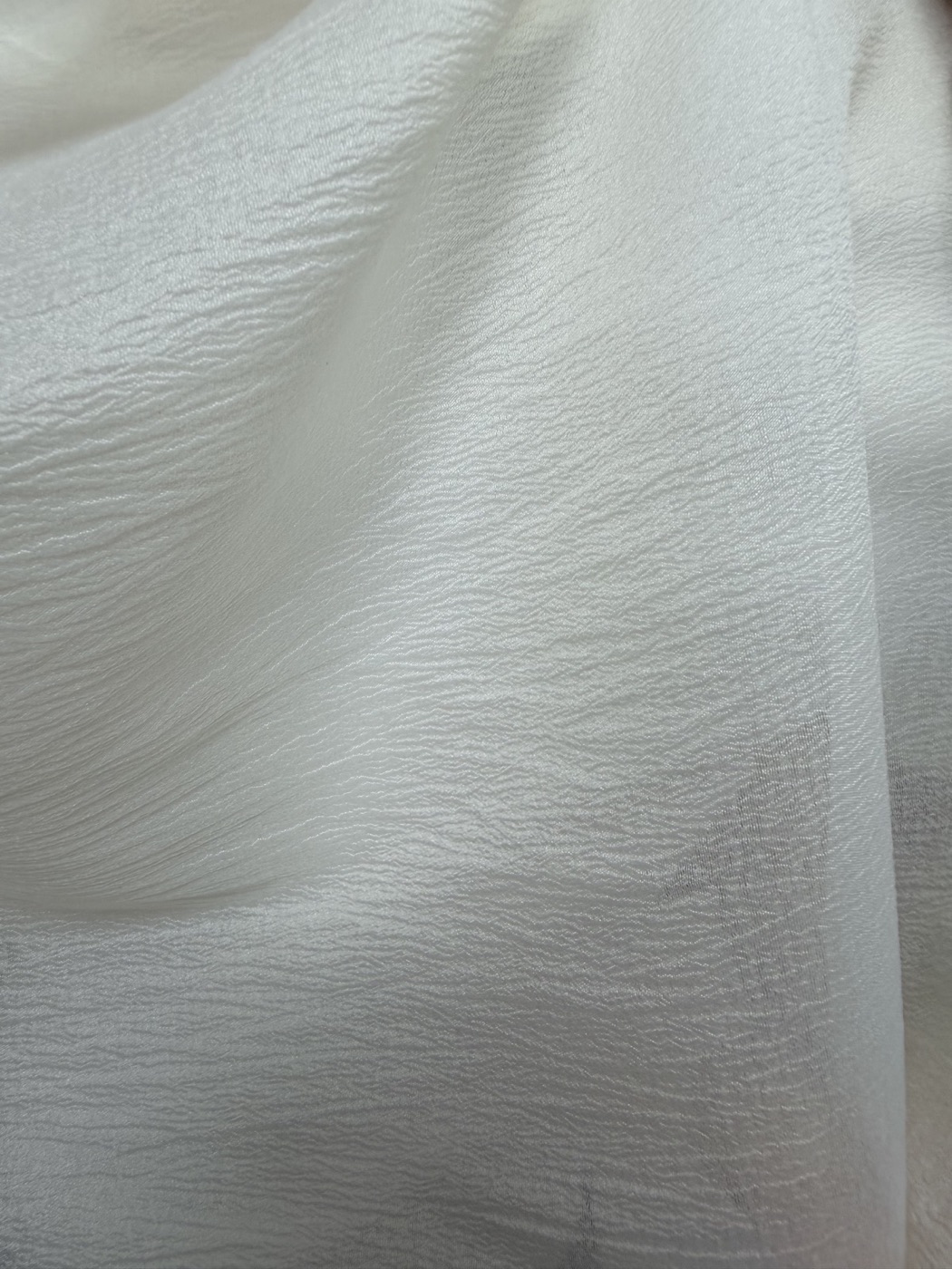 Soft Micro-Crinkle Crepe fabric view 1
