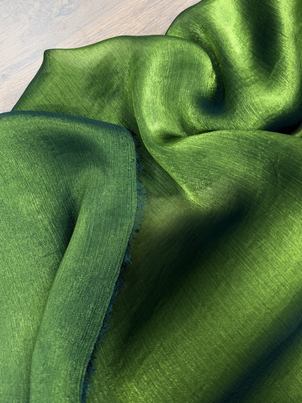 Two-Tone Cationic Nylon-Polyester Yoryu Crepe fabric view 1
