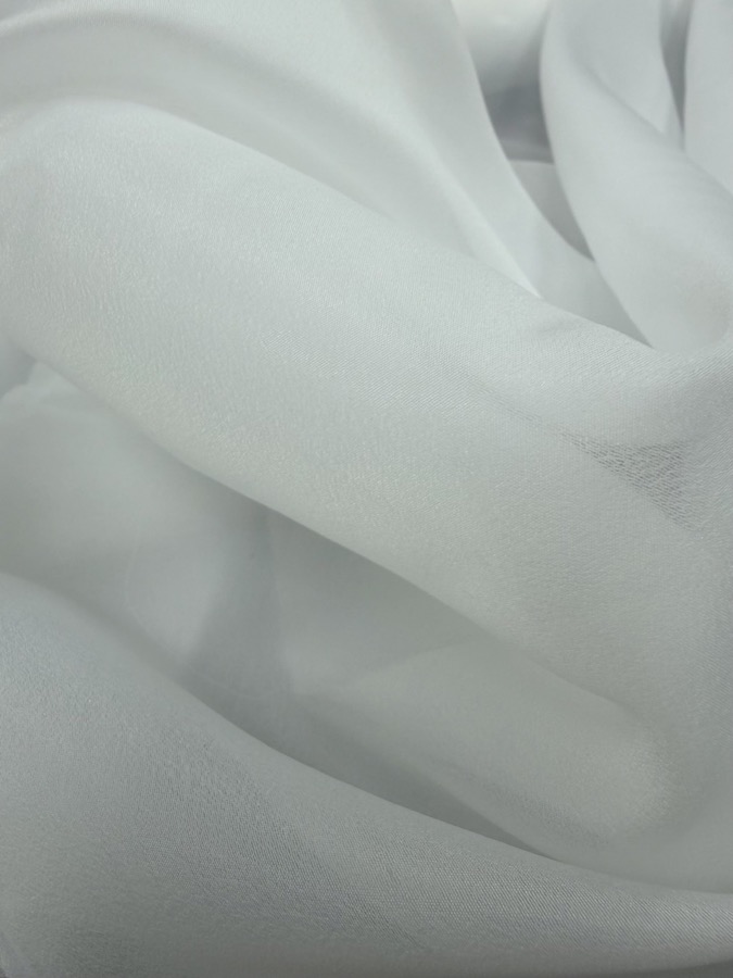 Soft-Sheen Organza fabric sample
