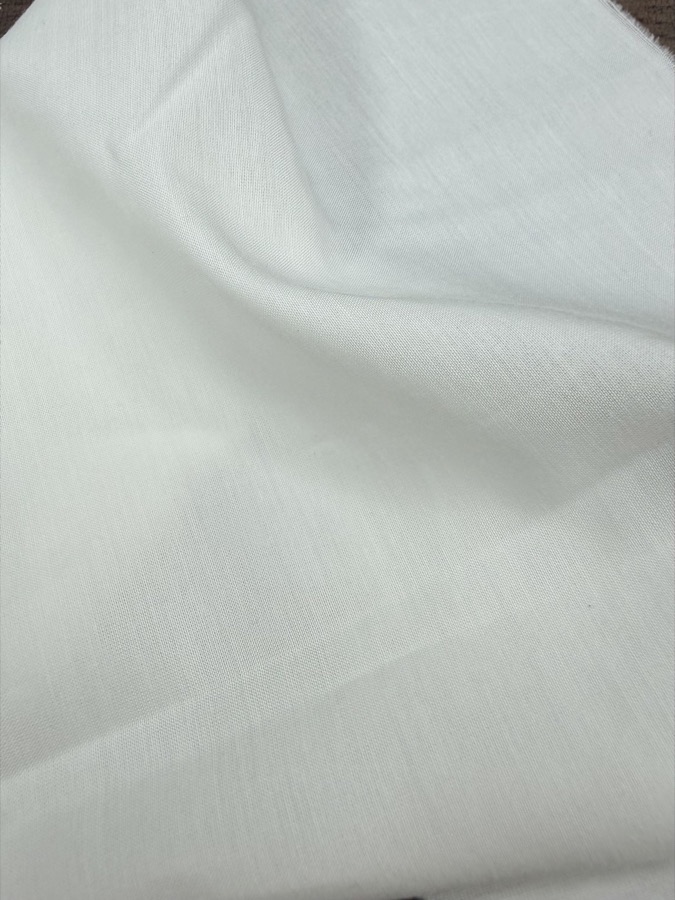 19 Momme Silk-Cotton Voile fabric sample