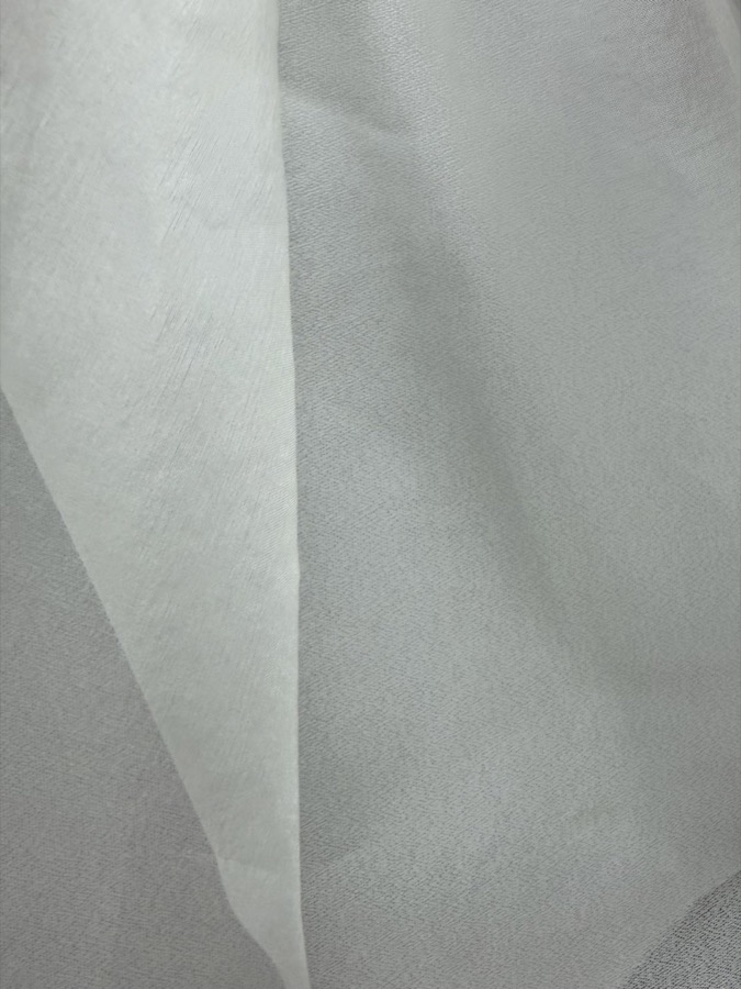 5 Momme Silk Organza fabric sample