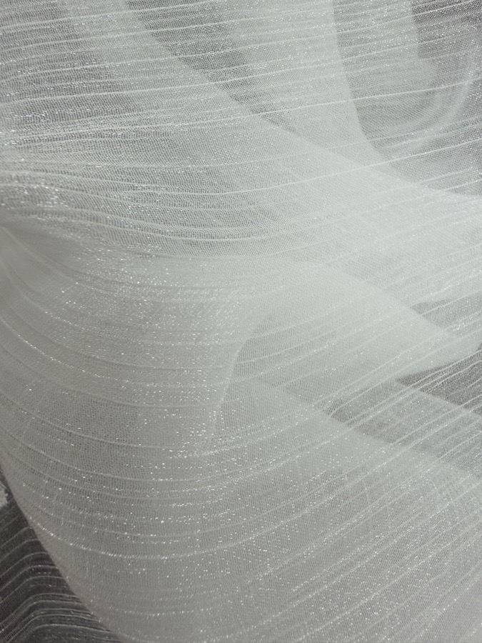 Cationic Ripple-Textured Crepe fabric sample