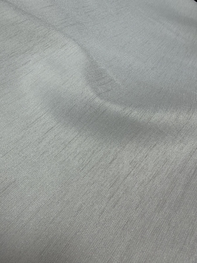 Fine Bark-Textured Satin fabric sample
