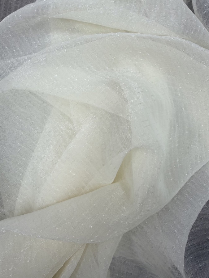 Mini-Star Jacquard Crepe fabric sample