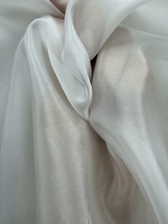 Lightweight Lustrous Organza fabric sample