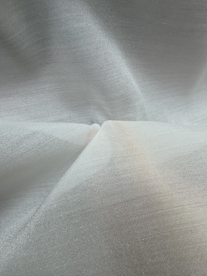 Smooth-Lustre Organza fabric sample