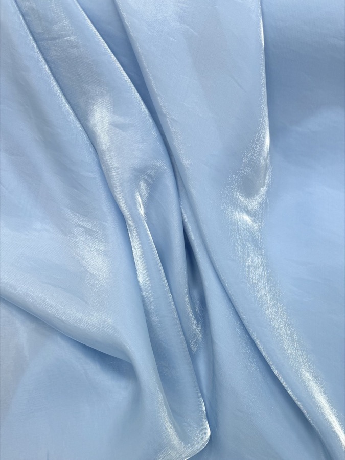 Pearlescent Microfibre Satin fabric sample
