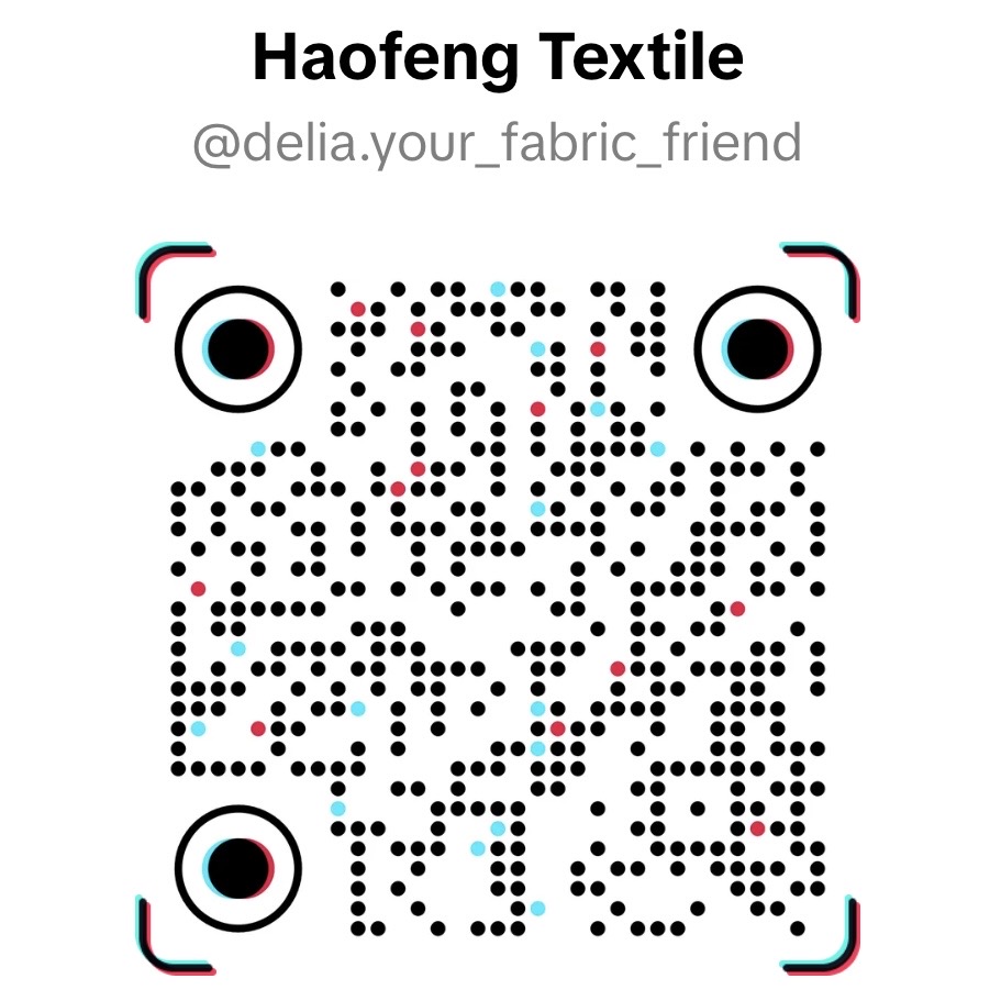 HaoFeng Textile TikTok QR code